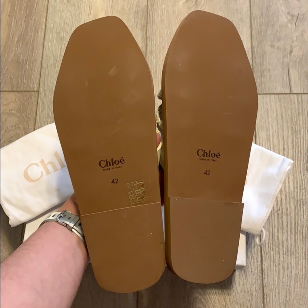 Chloe Woody Sandals NWT AND BOX, Size 42 - Picture 2 of 5